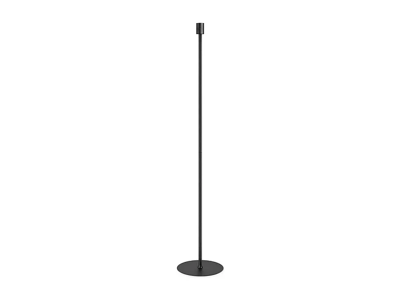 Piantane - Lampade Da Terra Set Metallo Nero 1 Luce E27