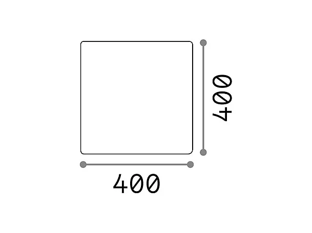 Outdoor floor lamp luna pt1 / 40 cm