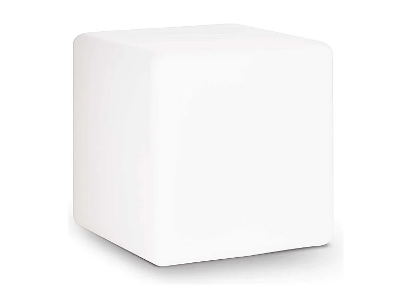 Piantana Moderna Luna Alluminio Bianco 1 Luce E27 D40Cm