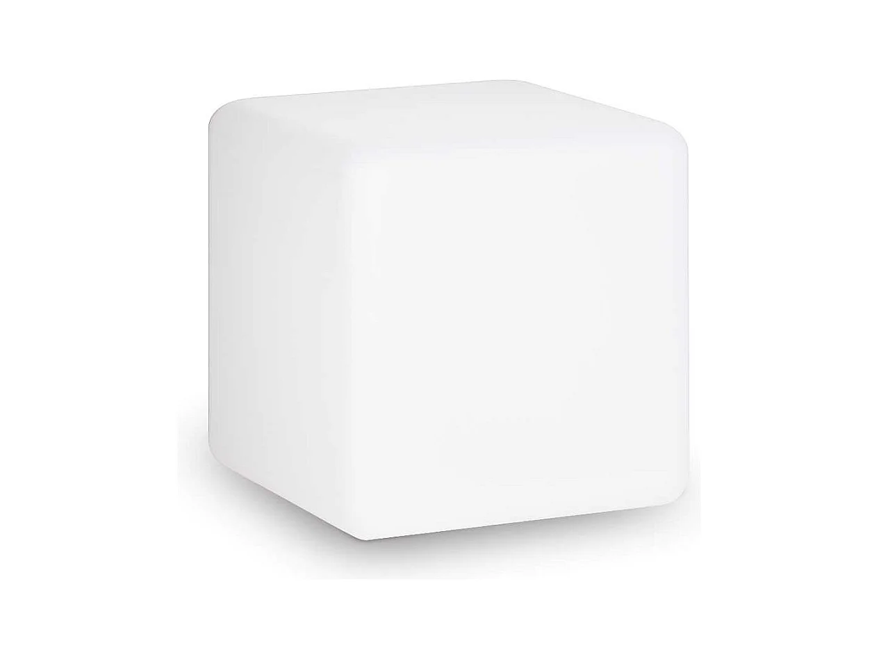 Piantana Moderna Luna Alluminio Bianco 1 Luce E27 D30Cm