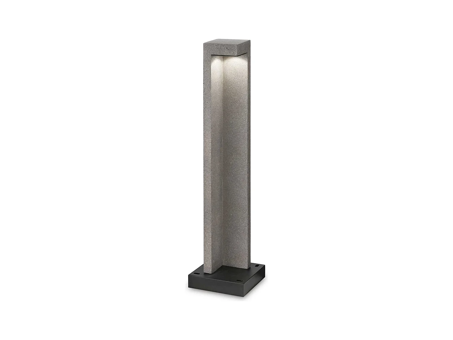 Piantana Moderna Titano Materie Plastiche Grigio Granito Led 9W 4000K H74Cm