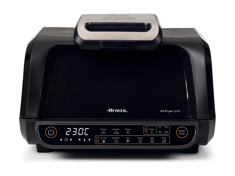 Friggitrice ad aria e Griglia 1700W - 8L - 8 funzioni di cottura - Nero