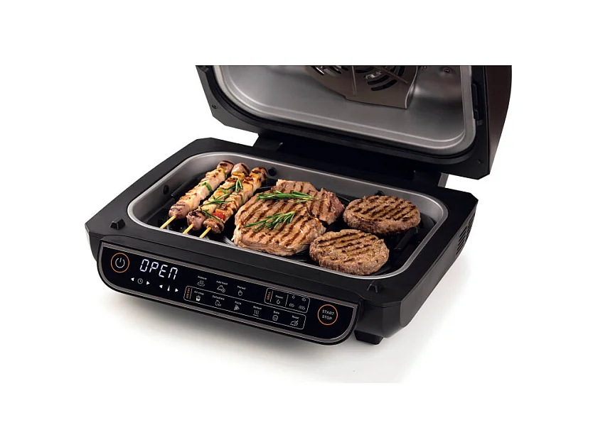 Friggitrice ad aria e Griglia 1700W - 8L - 8 funzioni di cottura - Nero