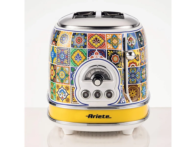 Tostapane Positano 810W - 2 fette - 6 livelli di doratura - Espulsione automatica