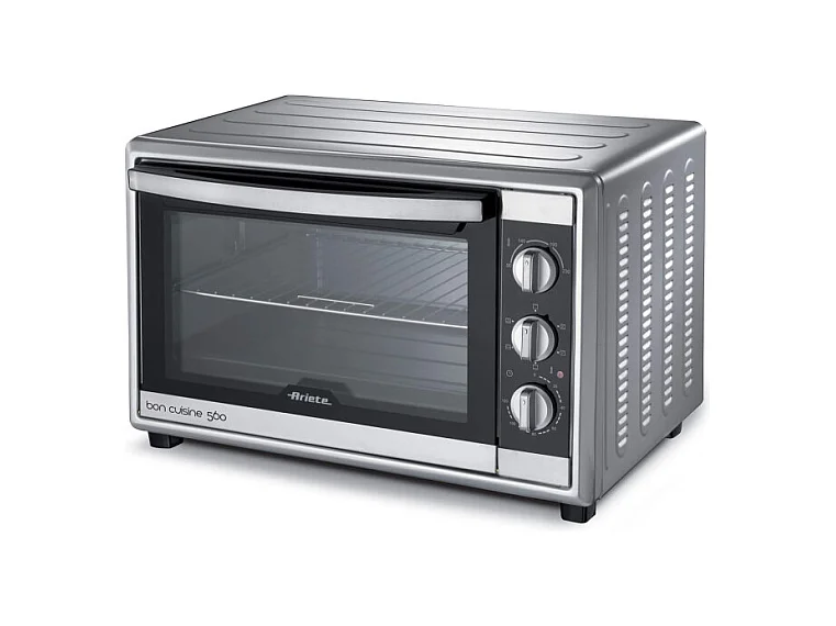 Forno Elettrico Ventilato 56L - Girarrosto, Temperatura Max 230°, 2200W