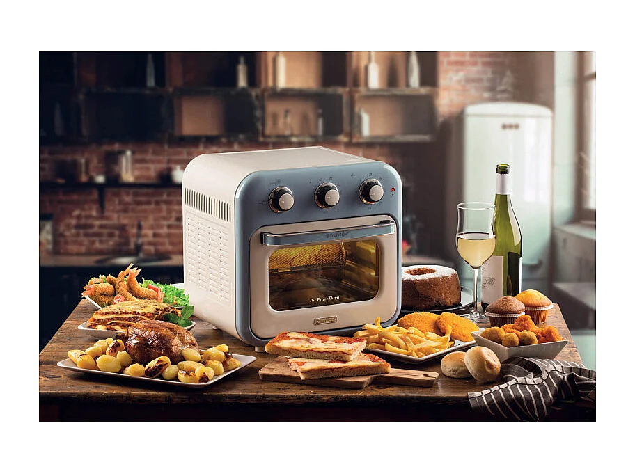 Friteuse à air Ariete Vintage 4632 1400 W 16 L Bleu clair