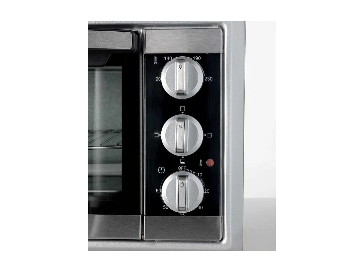 Four électrique Ariete 981 20 L Noir Argent Grill 1380 W