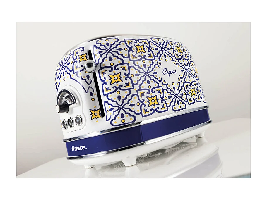 Tostapane 810W - 2 fette - 6 livelli di doratura - Espulsione automatica