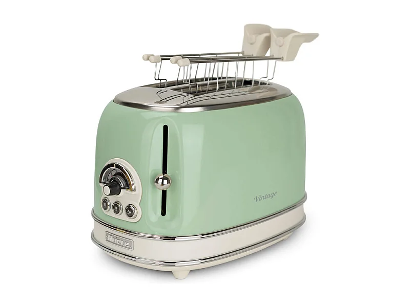 Grille-pain 2 tranches Ariete 155 Vintage Puissance 810 W Vert