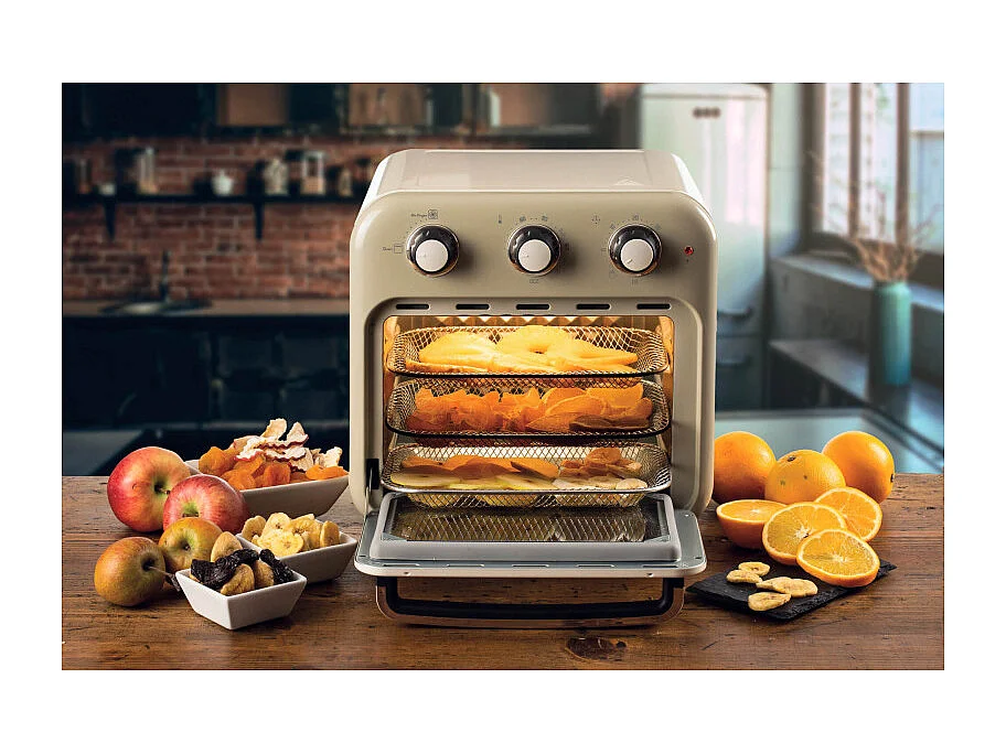 Friteuse à air Ariete Vintage 4632 1400 W 16 L Beige