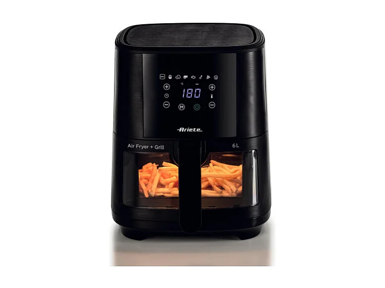 Friteuse à air Ariete 4626 Airy Fryer 1300 W 8 programmes 6 L Noir