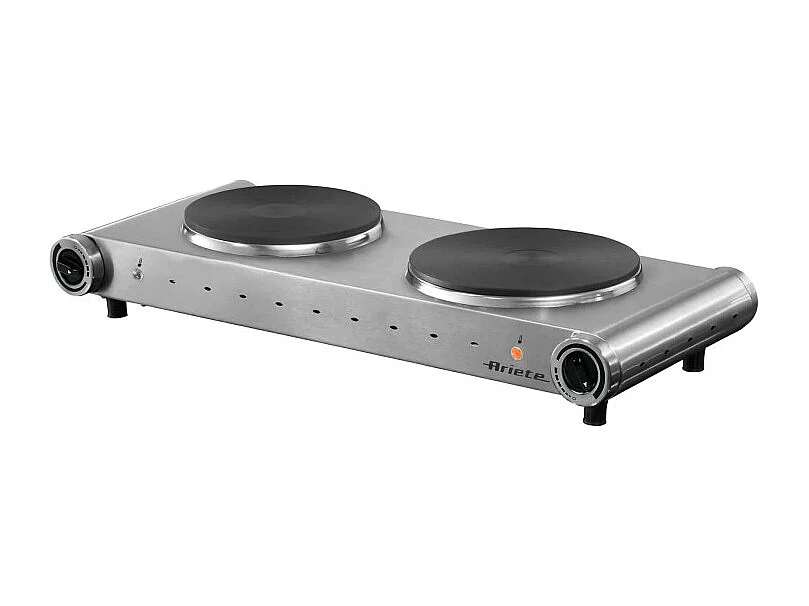 Ariete 0994 Noir, Gris Comptoir 22.5 cm Plaque scellée 2 zone(s)