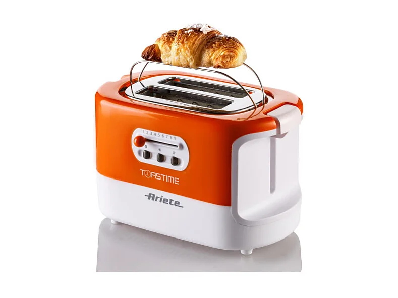 Grille-pain 2 tranches Ariete 0159 Orange Puissance 700 W