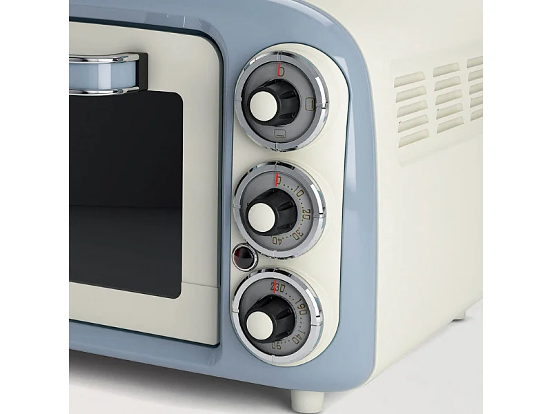Four électrique Ariete 979 Vintage 18 L Blanc Bleu 1380 W