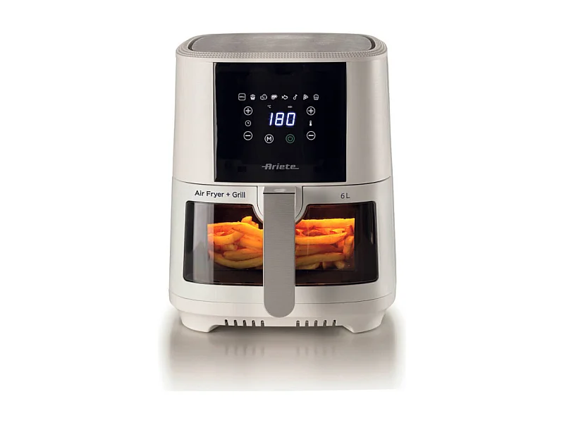 Friteuse à air Ariete 4626 Airy Fryer 1300 W 6 L 8 programmes prédéfinis Blanc
