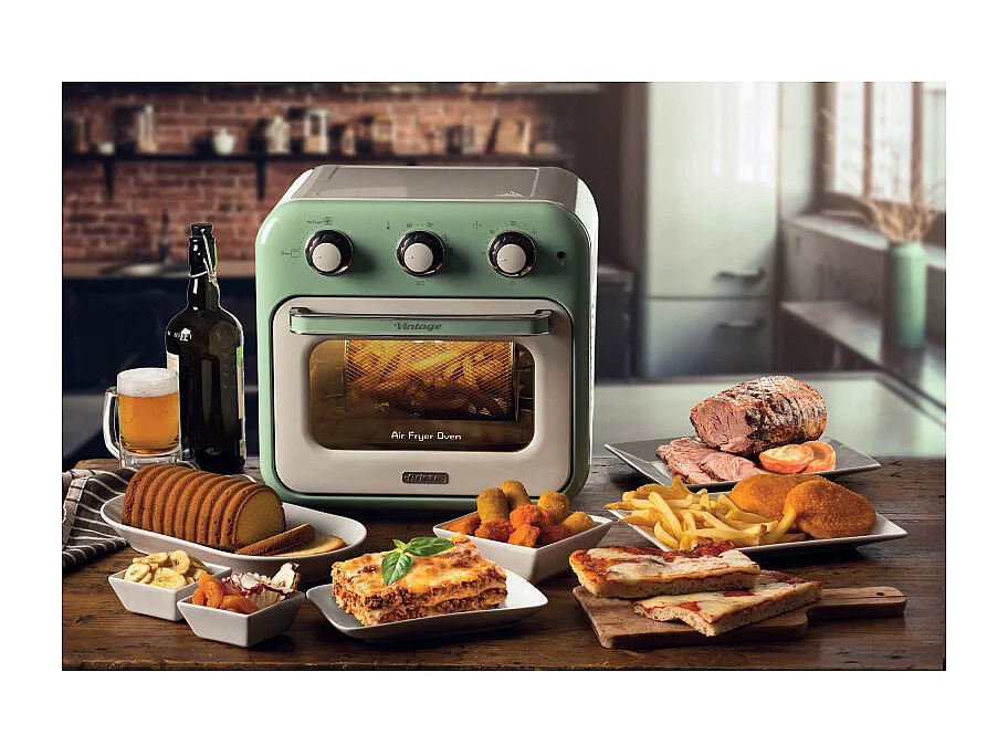 Friteuse à air Ariete Vintage 4632 1400 W 16 L Vert