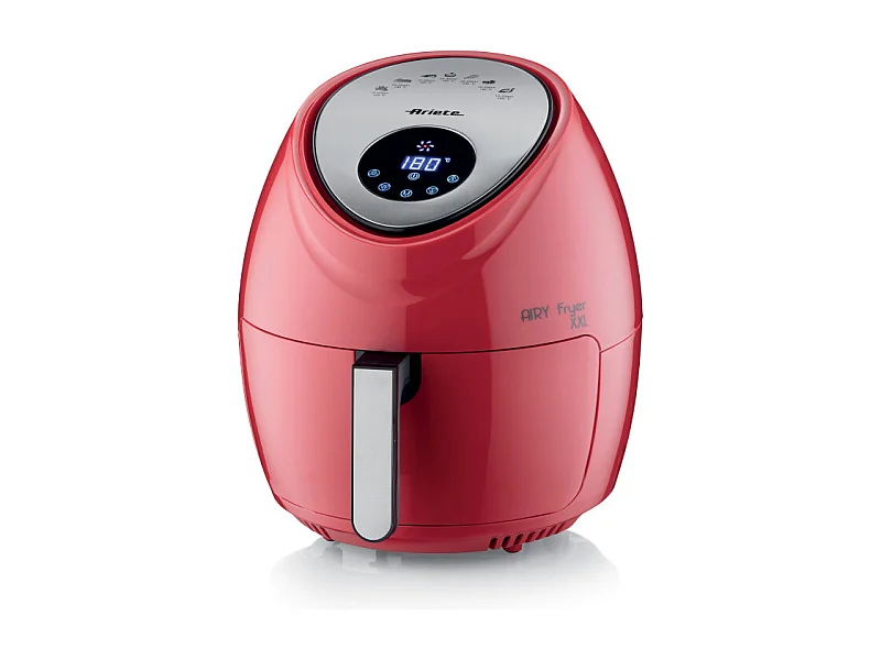 Friggitrice ad Aria XXL - 7 Litri - Cottura Senza Olio - 1800 Watt - Rosso