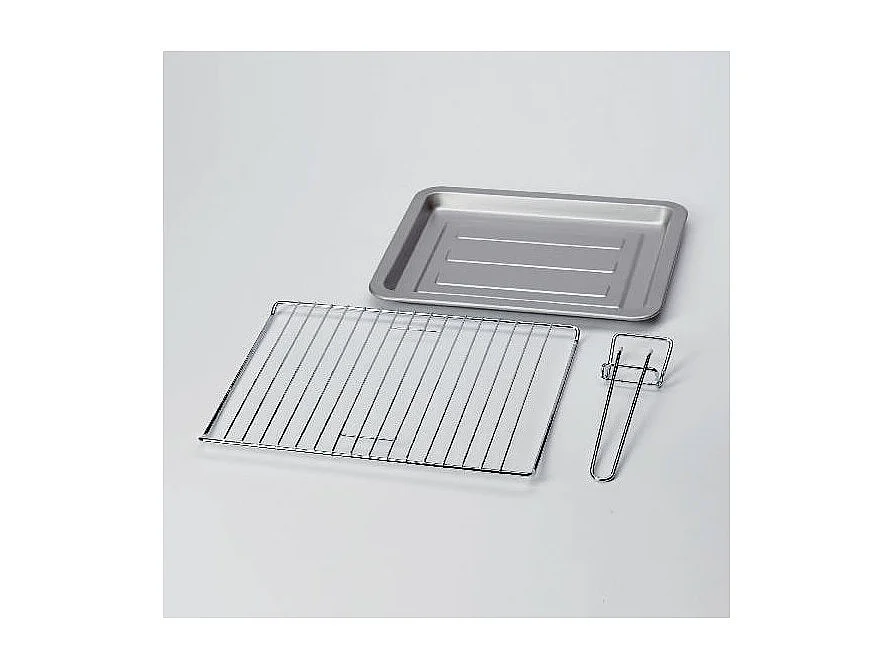 Forno Elettrico 18L - Pizza 30cm, Doppio Vetro, 1380W, Design Vintage - Beige