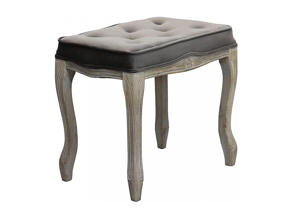 Set di 2 SGABELLI MARLY IN VELLUTO TAUPE