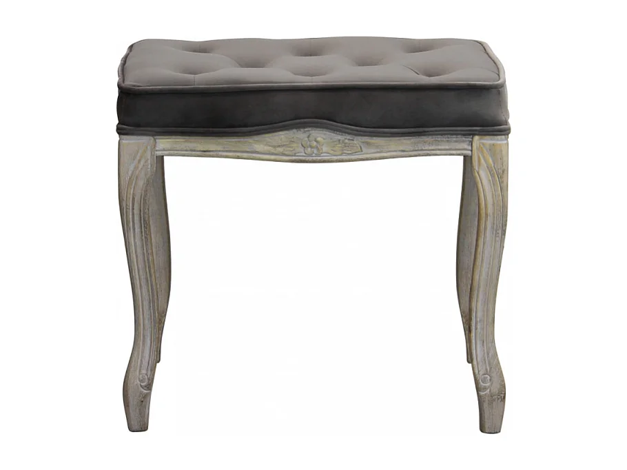 Set di 2 SGABELLI MARLY IN VELLUTO TAUPE