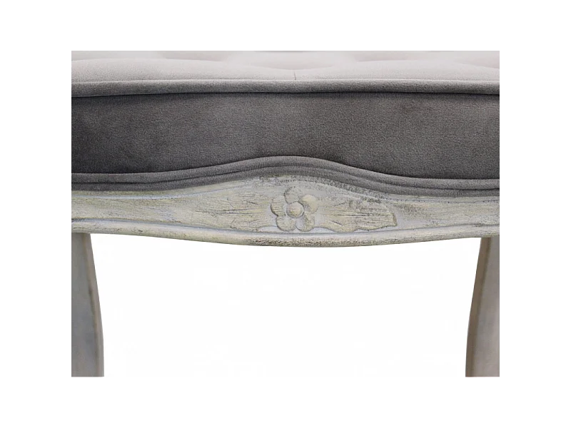 Set di 2 SGABELLI MARLY IN VELLUTO TAUPE