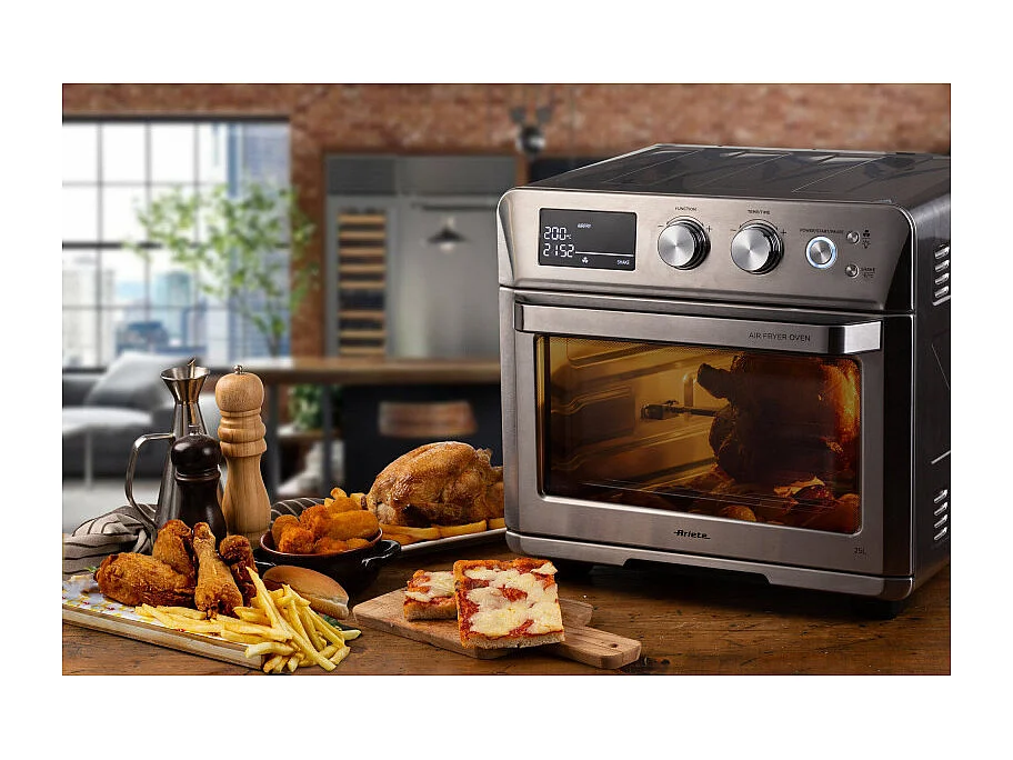 Ariete 4629 Airy Fryer Friteuse à air et four 1700 W 25 L Multifonction Argent