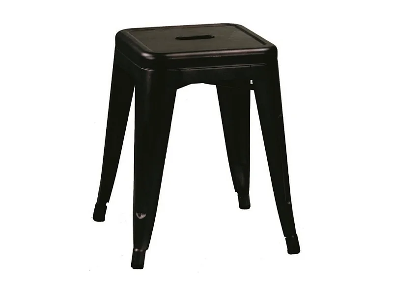 Sgabello ferro bristol marrone cm 39x39h45