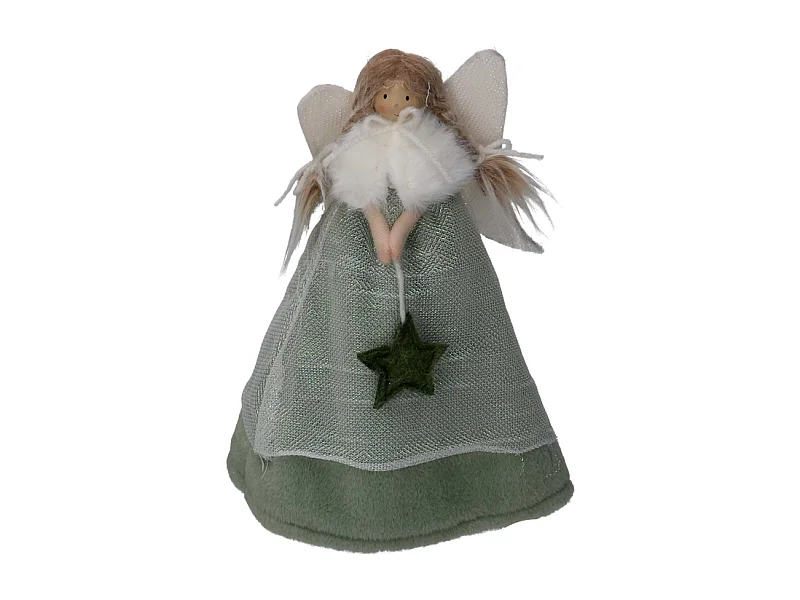 Angelo tessuto verde cm 23x15h39