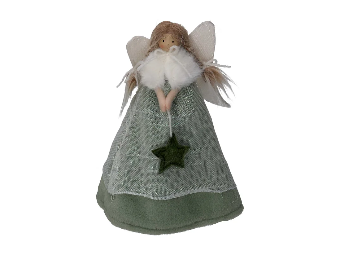 Angelo tessuto verde cm 23x15h39