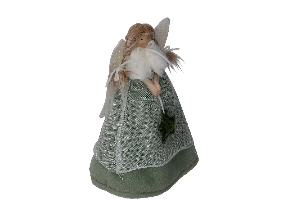 Angelo tessuto verde cm 23x15h39