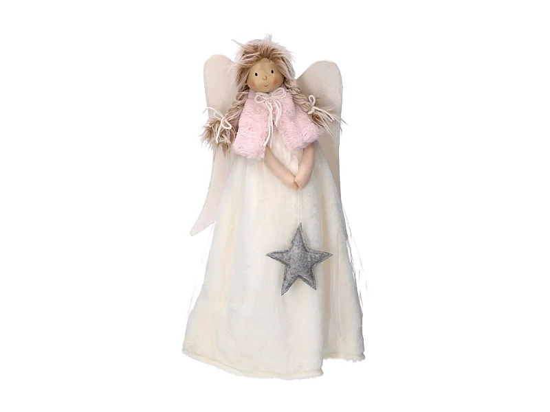 Angelo tessuto crema cm 36x22h60