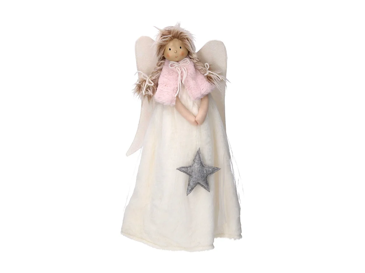 Angelo tessuto crema cm 36x22h60