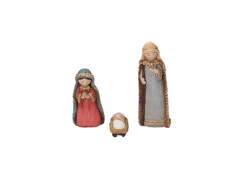 Presepe resina set 11pz cmh13