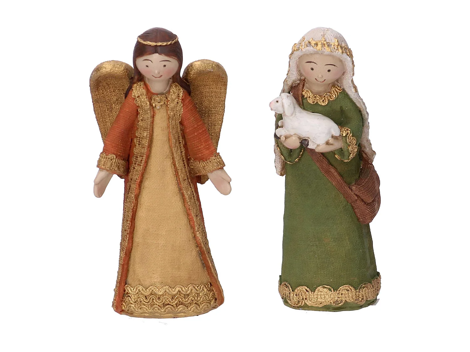 Presepe resina set 11pz cmh13