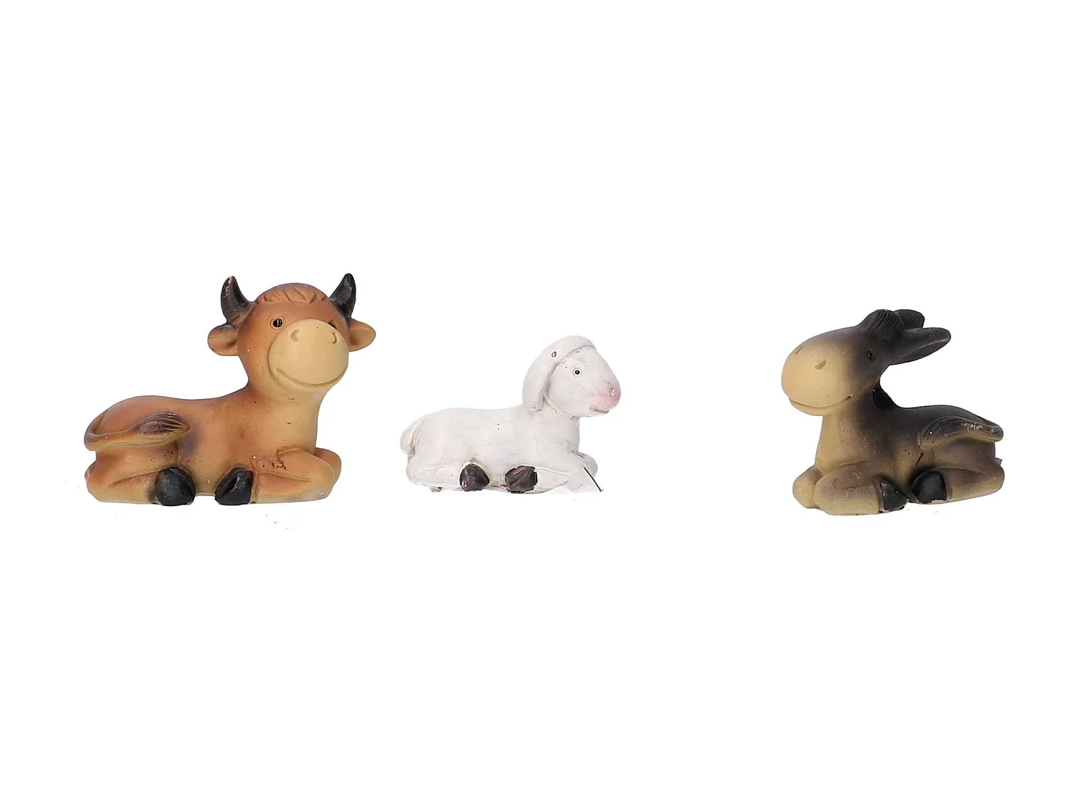 Presepe resina set 11pz cmh13