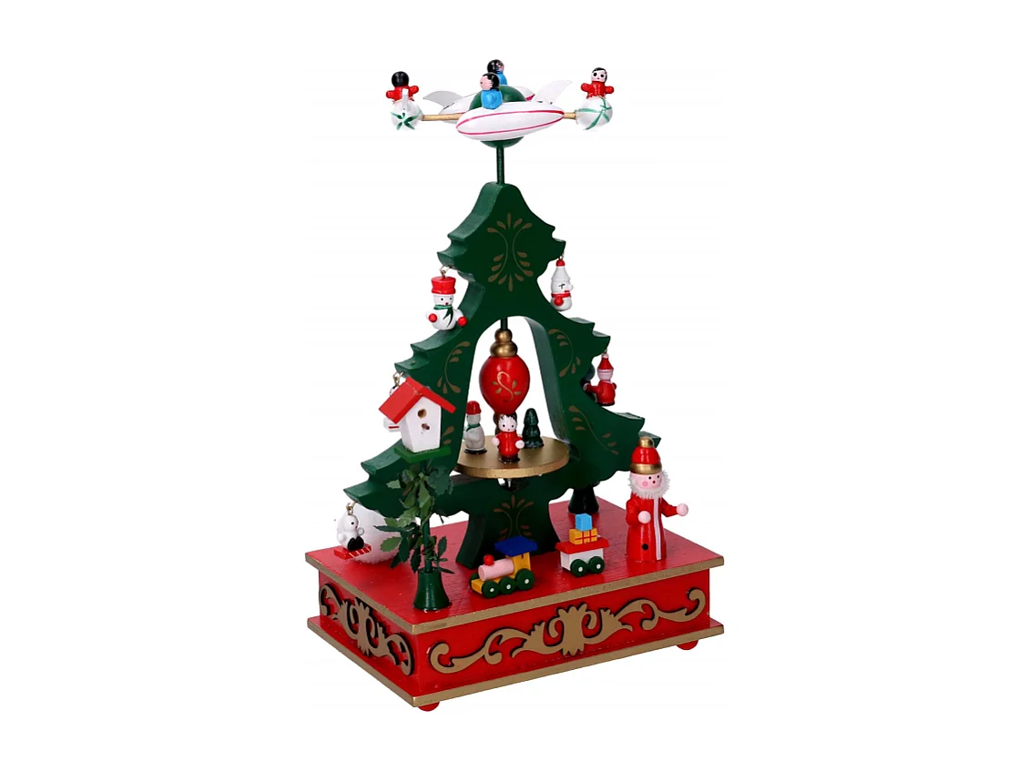 Carillon legno albero cm 17x12h29