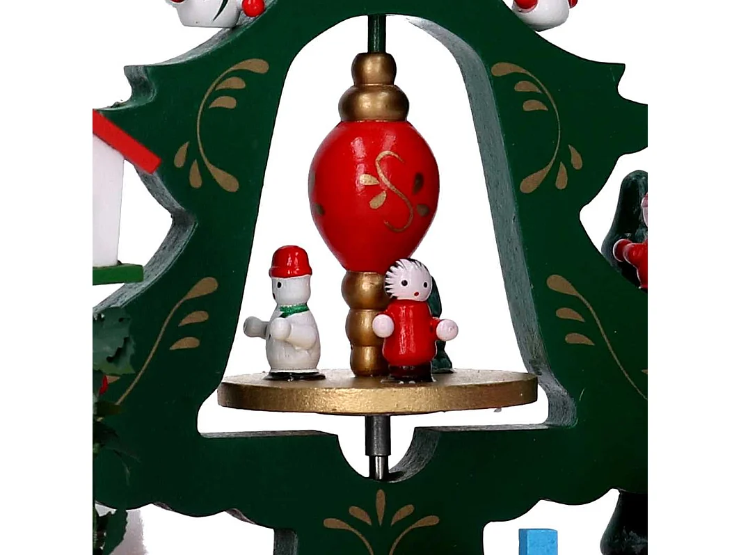 Carillon legno albero cm 17x12h29