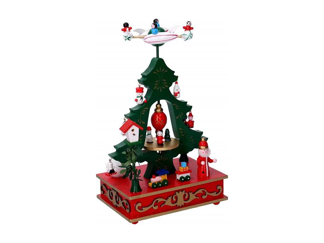 Carillon legno albero cm 17x12h29