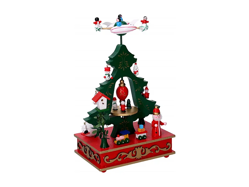 Carillon legno albero cm 17x12h29