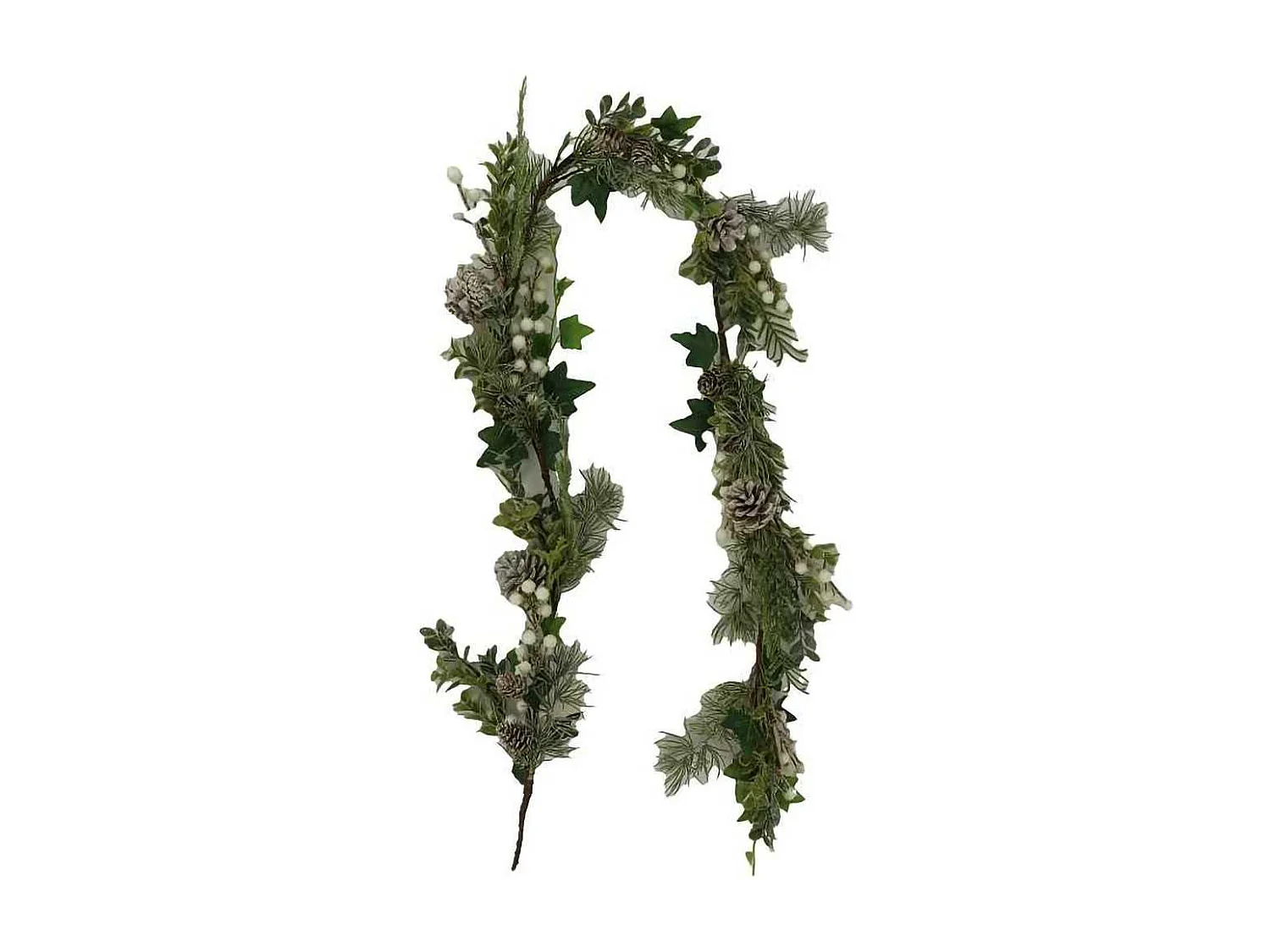 Festone plastica bianco cm 150