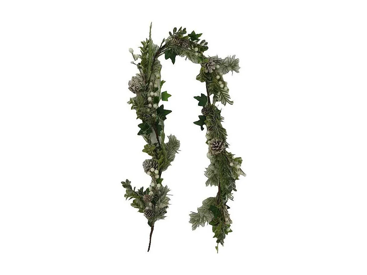 Festone plastica bianco cm 150