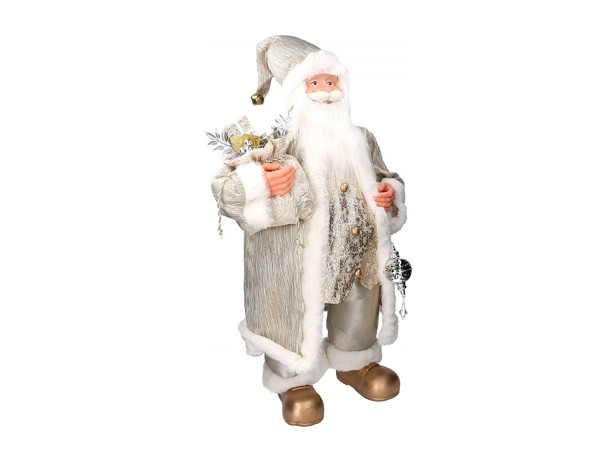 Babbo natale tessuto oro cmh80