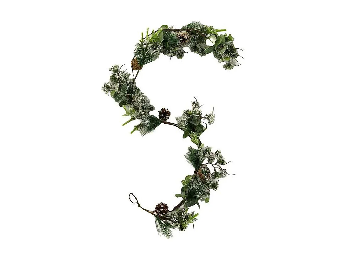 Festone plastica verde cm 125