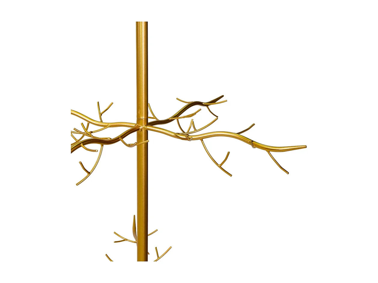 Albero di natale metallo oro cm 73x73h200