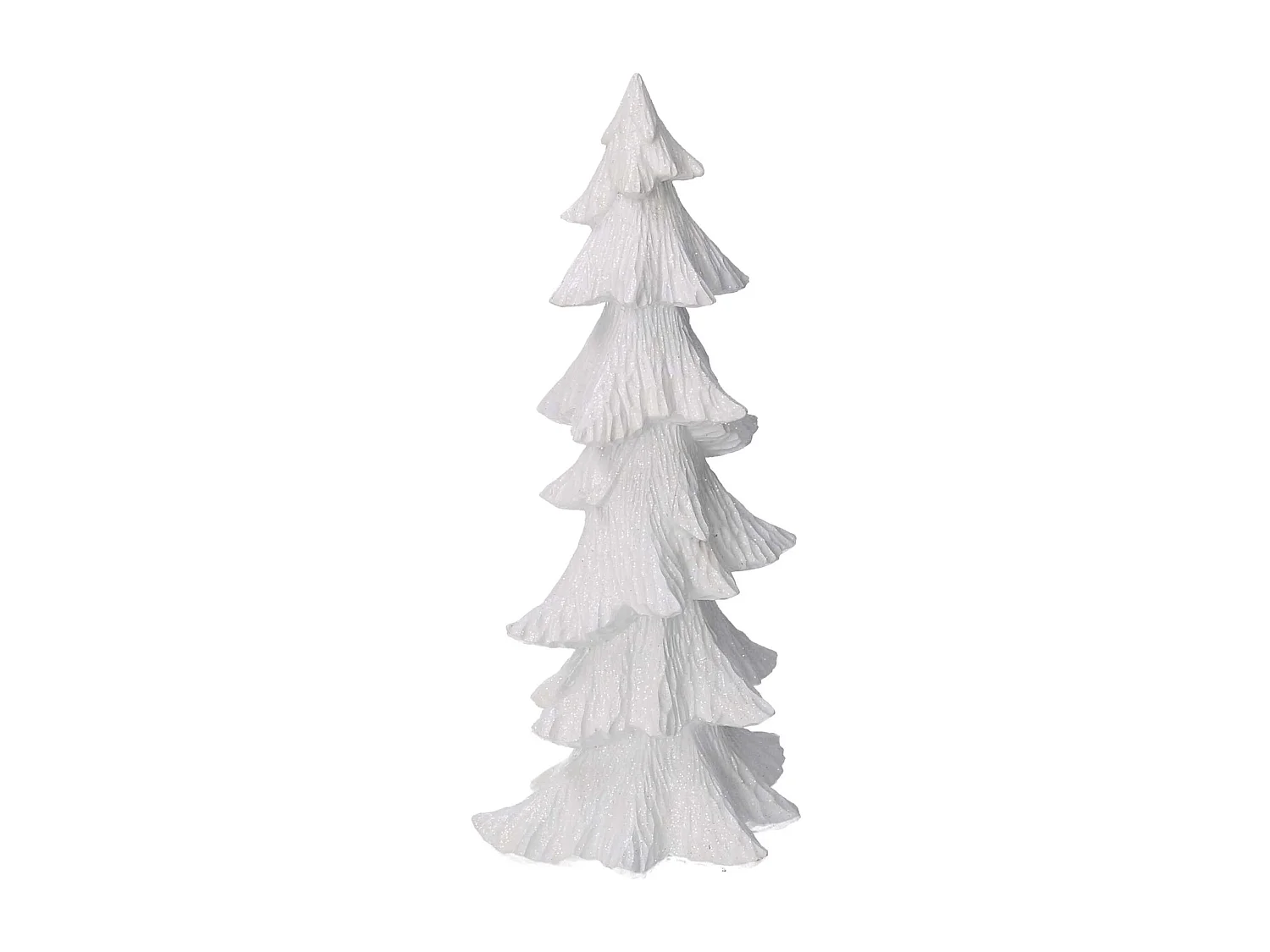 Albero resina bianco cm 18,5x14h36