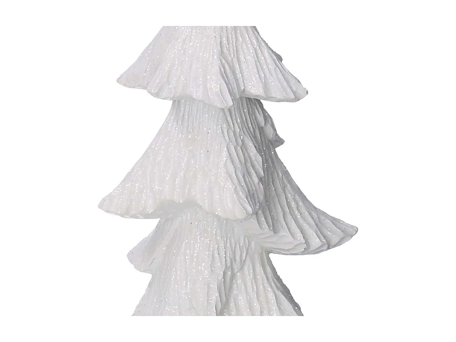 Albero resina bianco cm 18,5x14h36