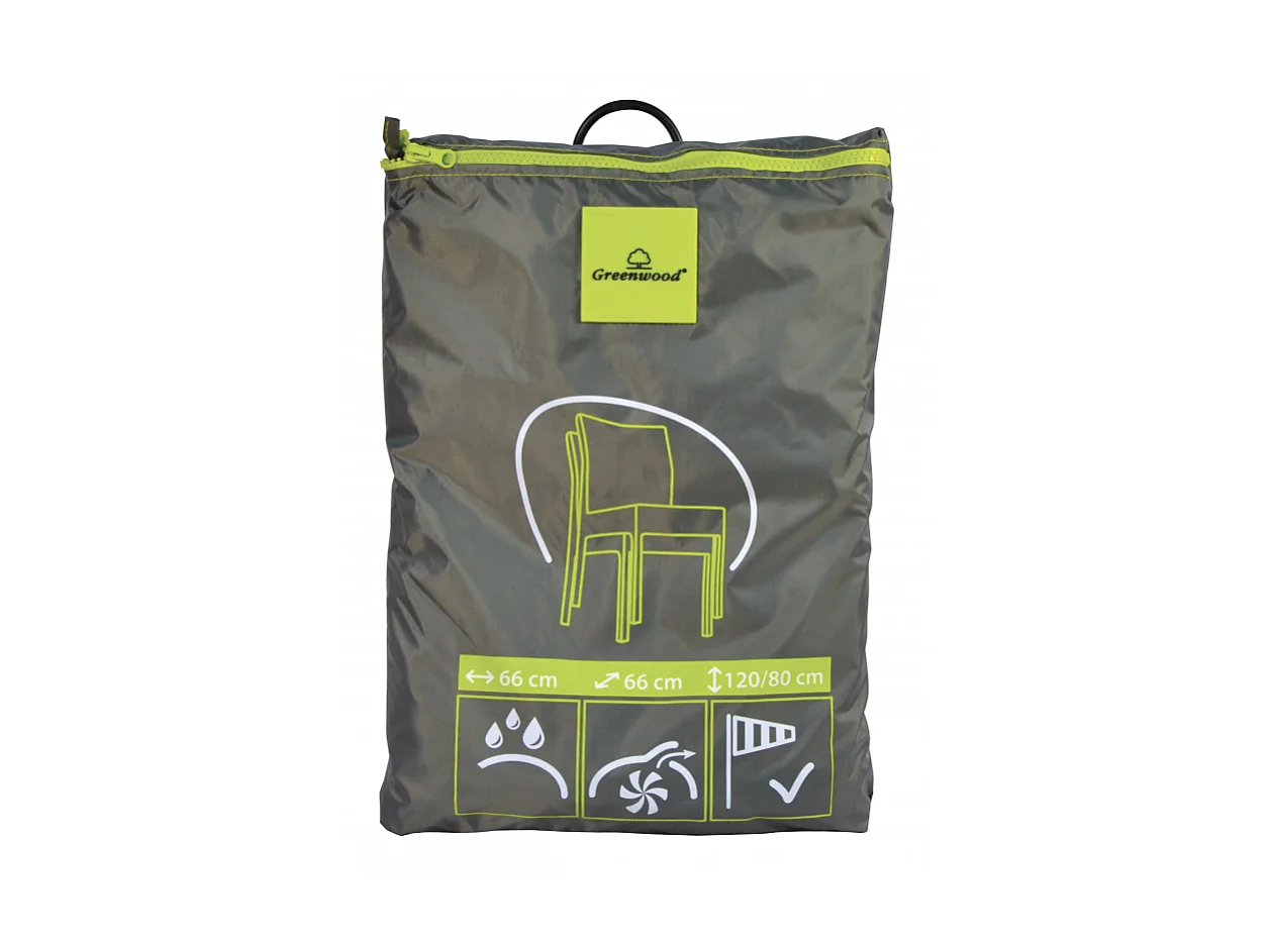 Funda impermeable para 4 sillas de jardín exterior bar restaurante CVS