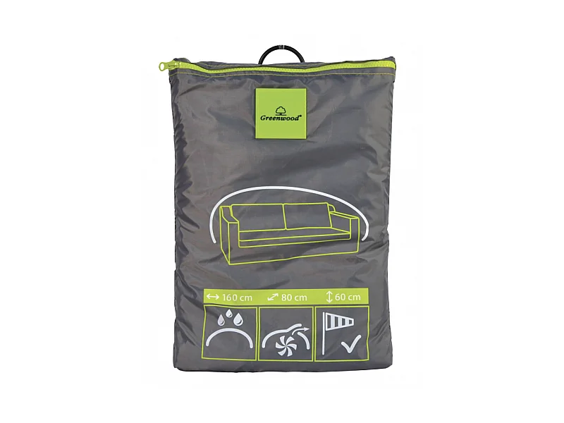 Abdeckung für 2-Sitzer-Gartencouch 160x80x60cm wasserdicht CVD1