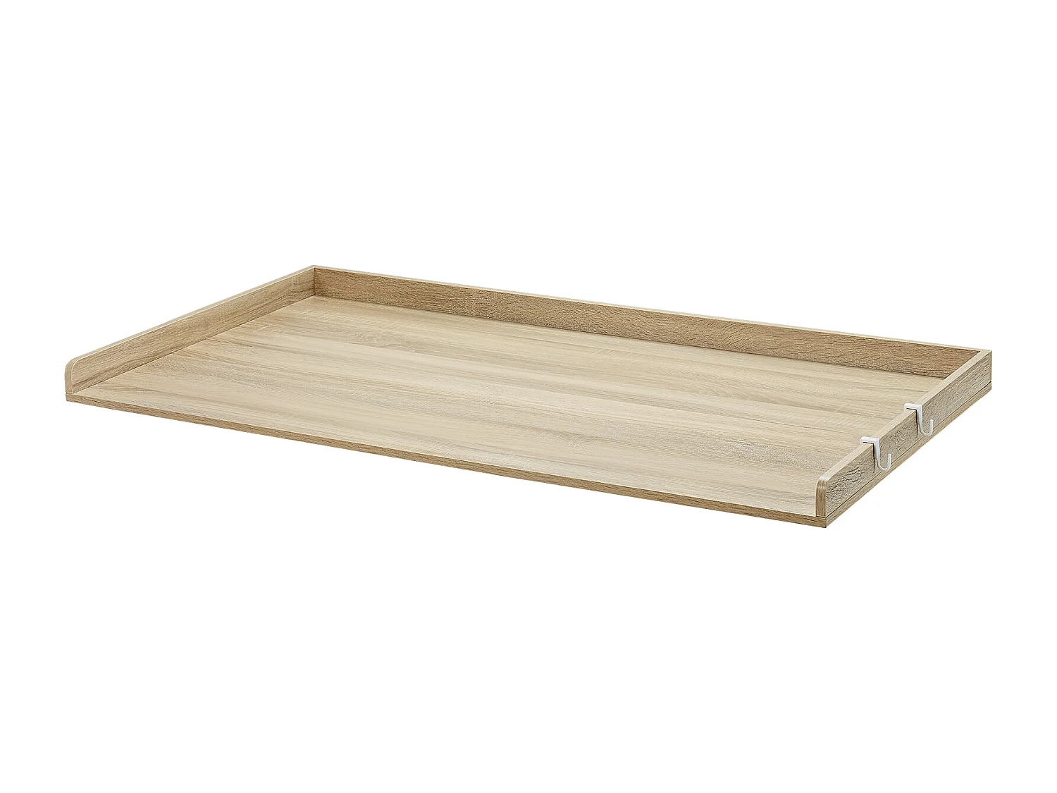 Piano di Appoggio per Lavatrice-Asciugatrice SucceBuy in Legno 137x69 CM, in Legno, Resistente all'Acqua con Cuscinetti Antiscivolo, per Organizzazione Lavaggio