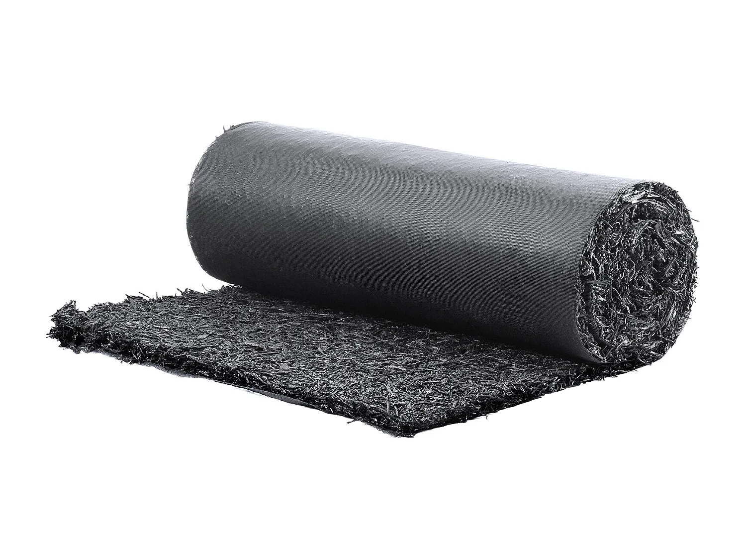 Rollos de Mantillo SucceBuy Lote de 2 de Caucho 244 x 56 cm para Alfombra de Paisajismo, Camino Permanente, Borde Negro de Aspecto Natural